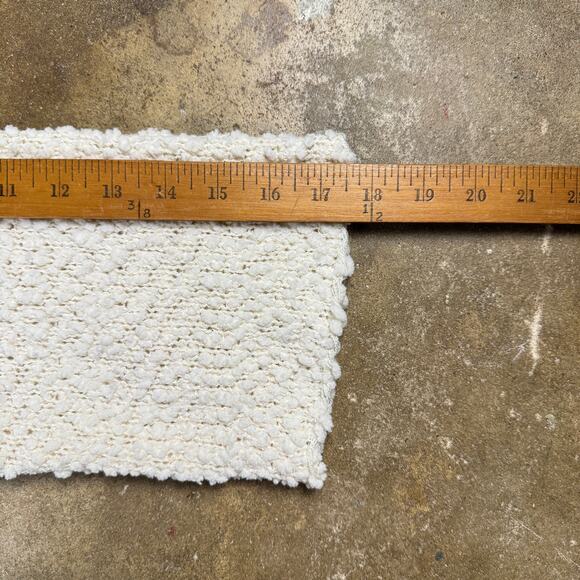 Mine Women’s Boucle Knit Sweater White Medium Minimalist Quiet Luxury Pullover - Picture 11 of 11